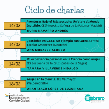Dia de la nina ciclo de charlas